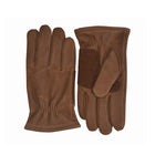 All Purpose Lined Leather Gloves - Brown