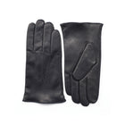 Men's Aniline Leather Gloves - Black