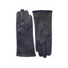 Women's Aniline Leather Gloves - Navy