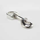 Nickel Plate Swivel Eye Bolt Snap – 19mm