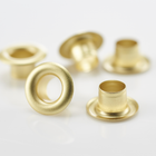 Brass Plate Eyelets - 6mm