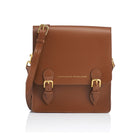 College Satchel North South - Tan