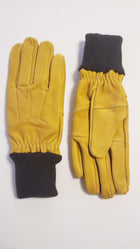 Utility Leather Gloves - Saddle Tan