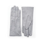 Women's Aniline Leather Gloves - Grey