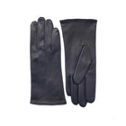 Women's Aniline Leather Gloves - Navy