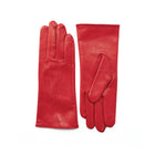 Women's Aniline Leather Gloves - Red